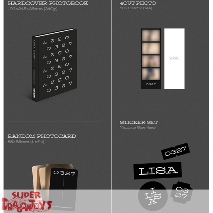 LISA (리사) [BLACKPINK] - LISA [0327] - PHOTOBOOK VOL.3