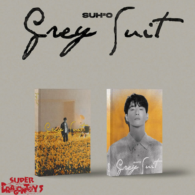 SUHO (수호) [EXO] - GREY SUIT - [PHOTOBOOK VER.] - 2ND MINI ALBUM