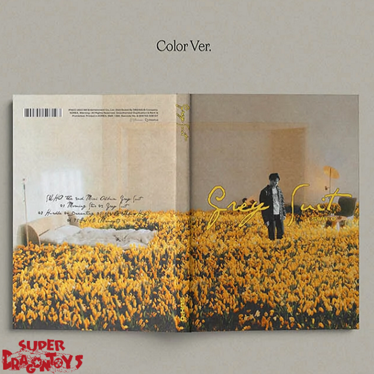SUHO (수호) [EXO] - GREY SUIT - [PHOTOBOOK VER.] - 2ND MINI ALBUM