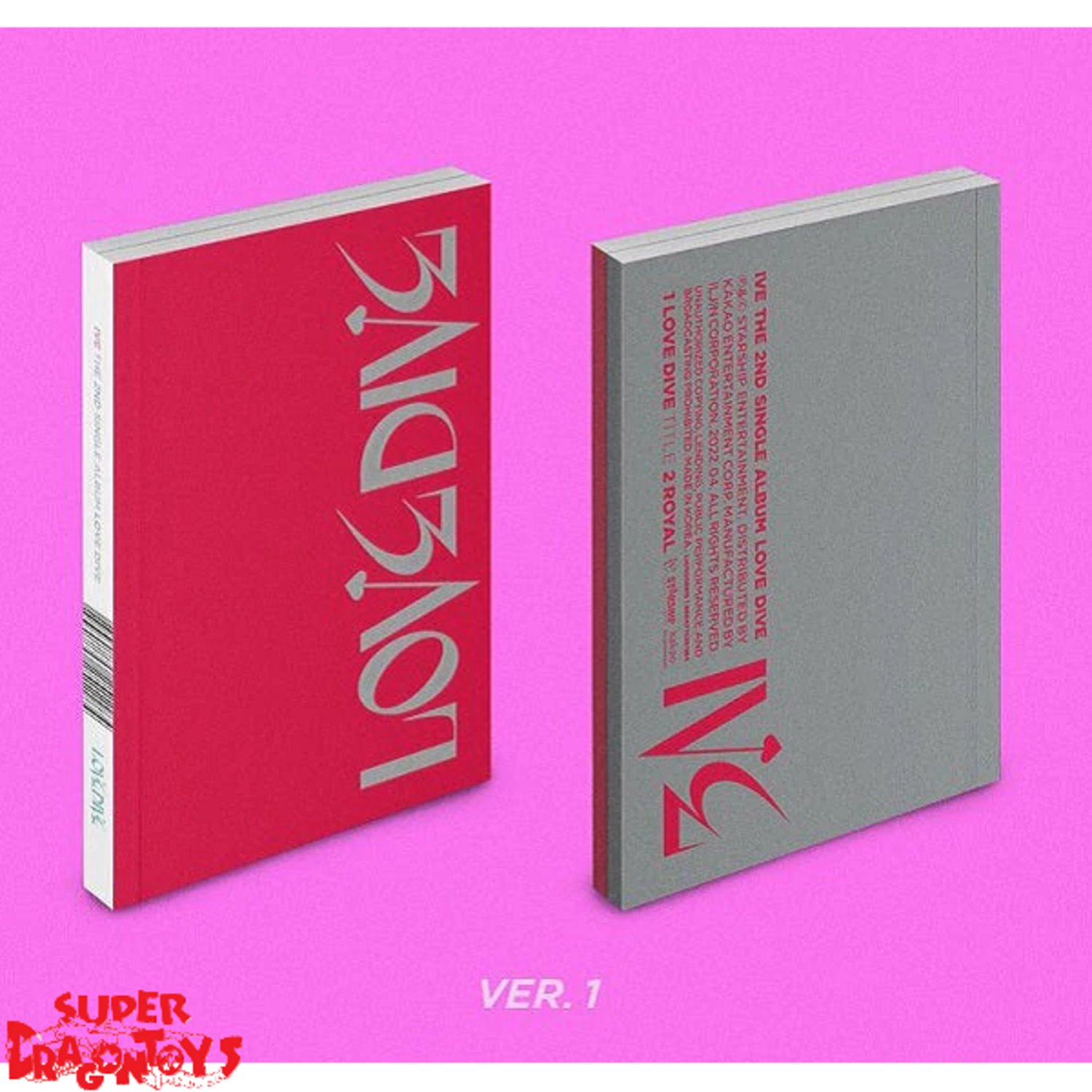 IVE (아이브) - LOVE DIVE - 2ND SINGLE ALBUM - SUPER DRAGON TOYS