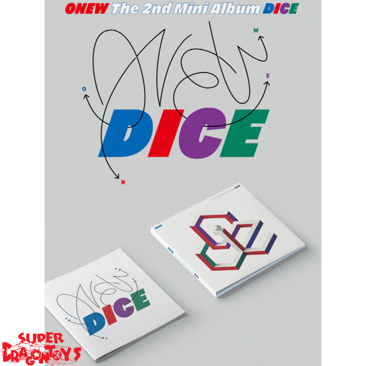 ONEW (온유) [SHINEE] - DICE - [DIGIPACK VER.] - 2ND MINI ALBUM