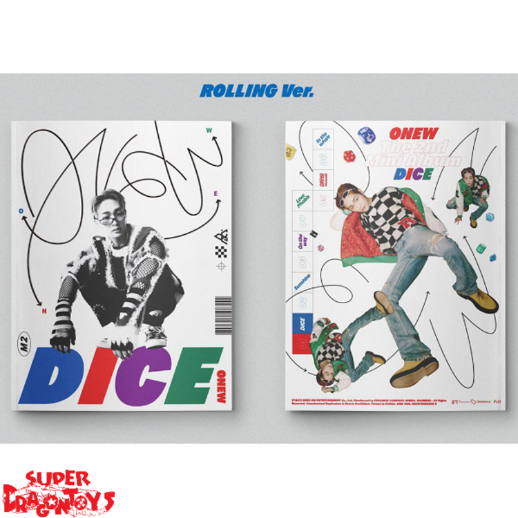 ONEW (온유) [SHINEE] - DICE - [PHOTOBOOK VER.] - 2ND MINI ALBUM