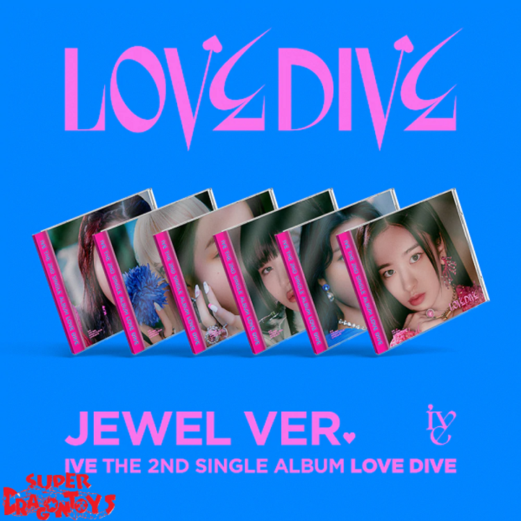 IVE (아이브) - LOVE DIVE - [JEWEL VERSION] - 2ND SINGLE ALBUM
