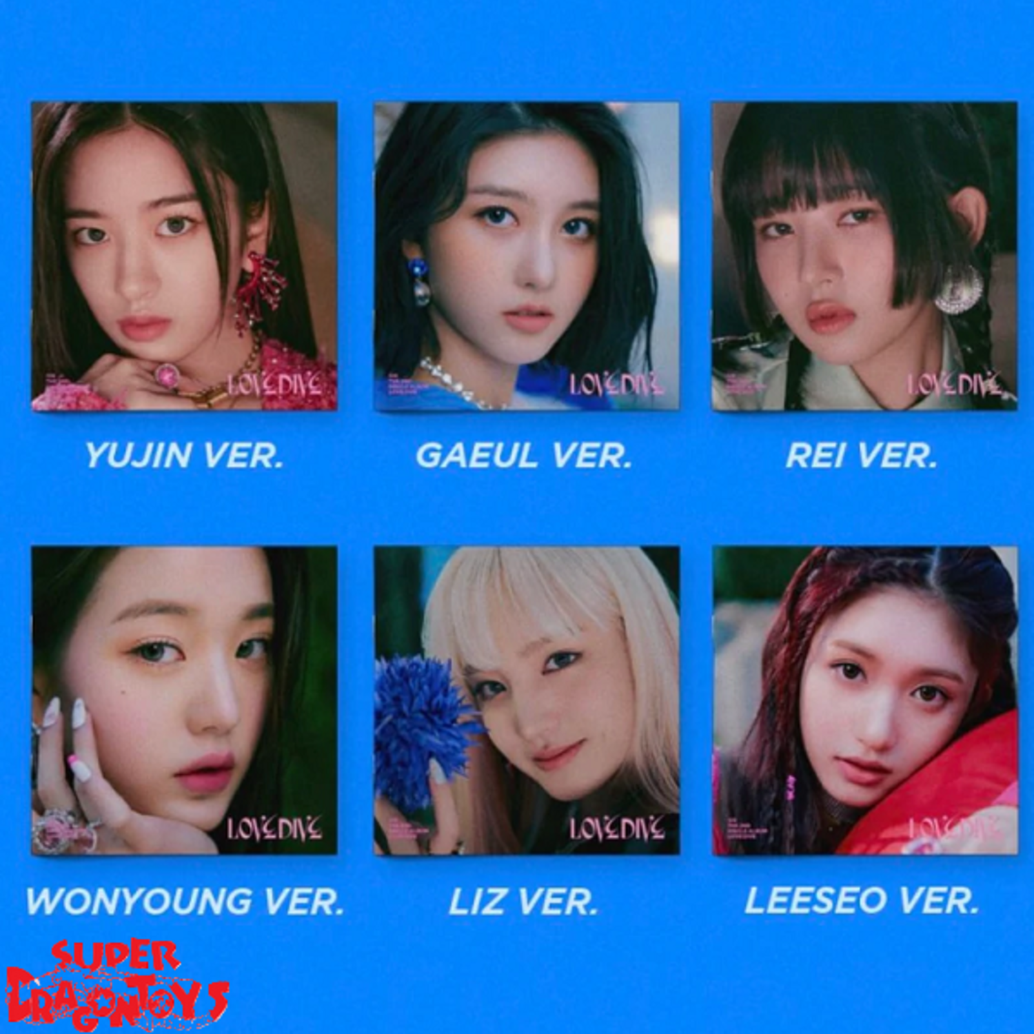 IVE (아이브) - LOVE DIVE - [JEWEL VERSION] - 2ND SINGLE
