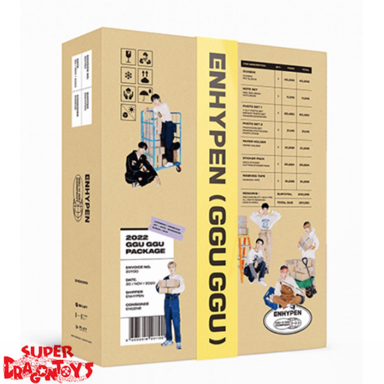 ENHYPEN (엔하이픈) - 2022 GGU GGU PACKAGE - [DECORATION GOODIES] BOX