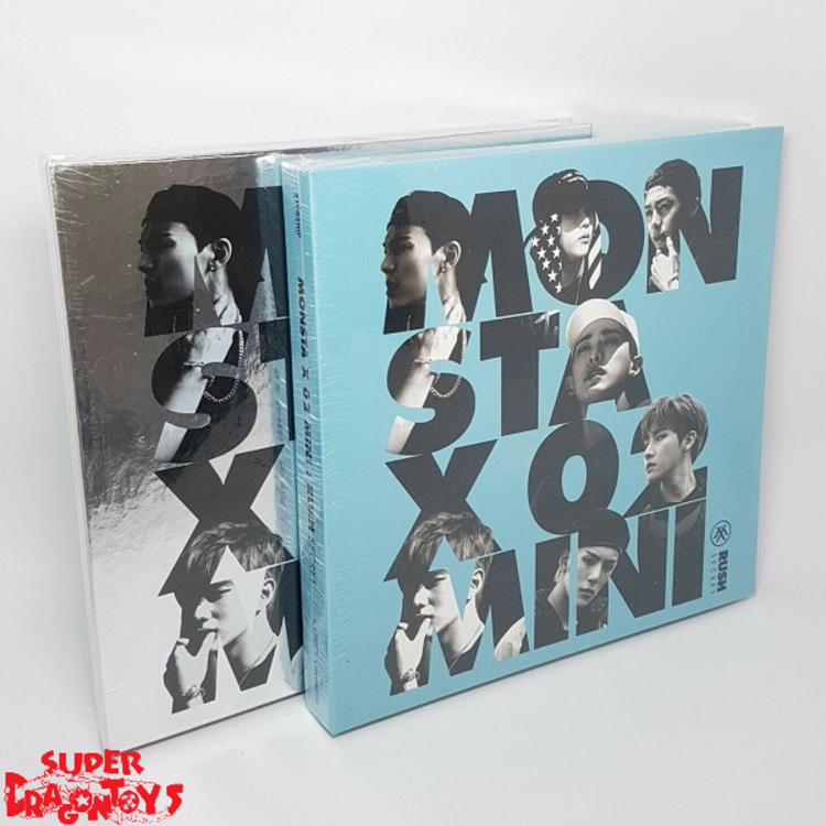 MONSTA X (몬스타엑스) - RUSH - 2ND MINI ALBUM [REPRINT]