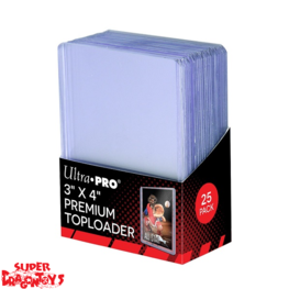 ULTRA PRO - ULTRA CLEAR PREMIUM TOPLOADER [7.62 X 10.16 CM / 25PCS]