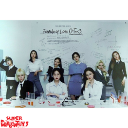 TWICE (트와이스) - POSTER [A] "FORMULA OF LOVE"