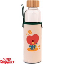 BT21 - BOUTEILLE EN VERRE "THE GREEN PLANET" - [TATA]