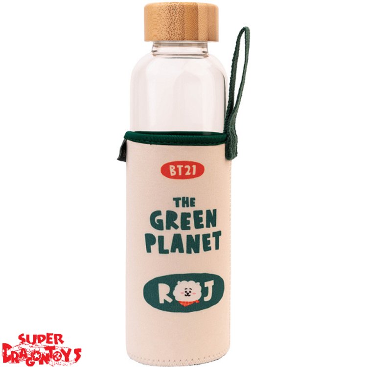 BT21 - BOUTEILLE EN VERRE "THE GREEN PLANET" - [RJ]