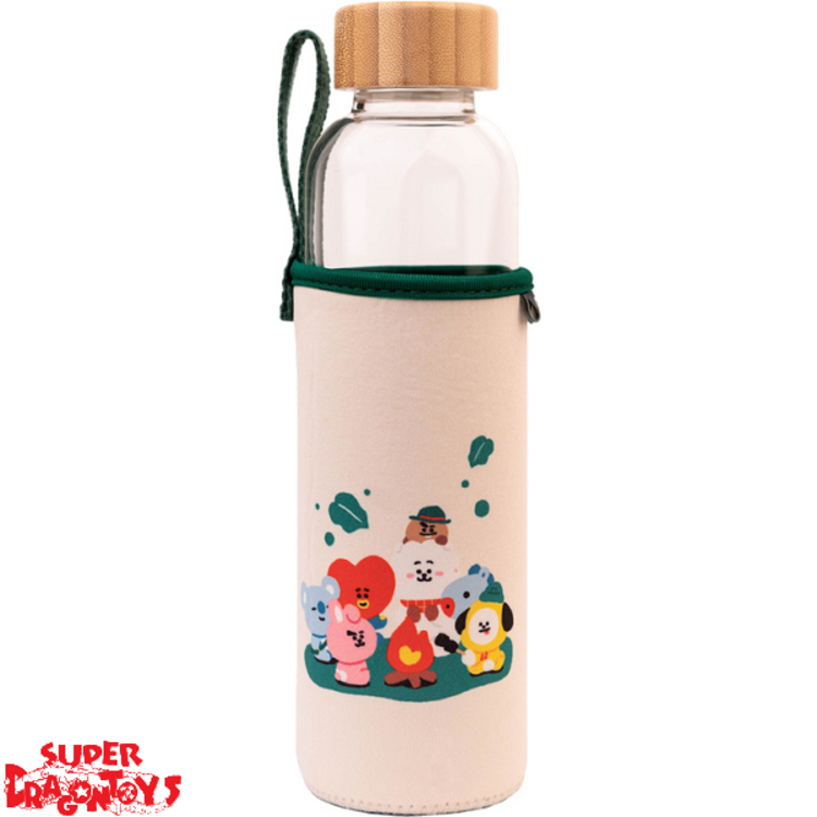 BT21 - BOUTEILLE EN VERRE "THE GREEN PLANET" - [GROUPE]