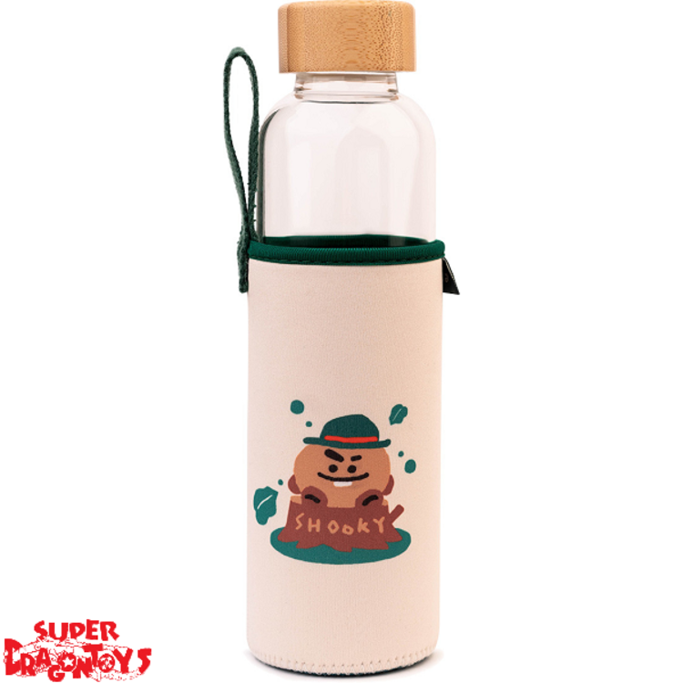 BT21 - BOUTEILLE EN VERRE "THE GREEN PLANET" - [SHOOKY]