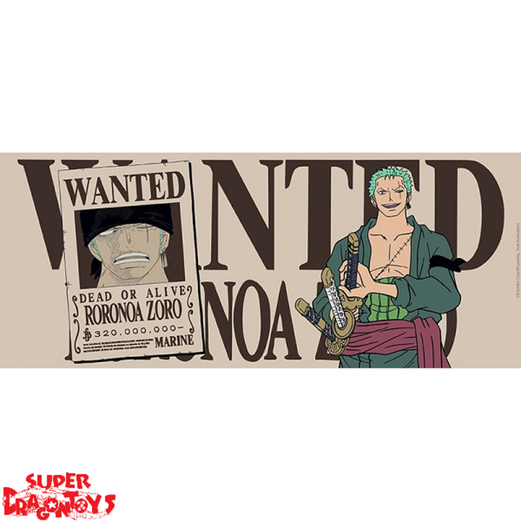 ONE PIECE - KING SIZE MUG "ZORO & WANTED"