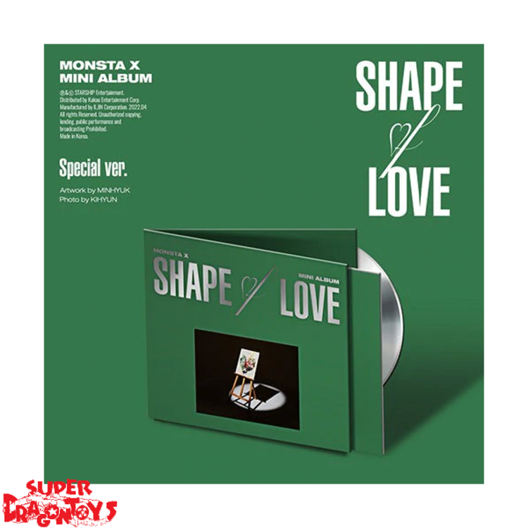 MONSTA X (몬스타엑스) - SHAPE OF LOVE - [SPECIAL VERSION] - 11TH MINI ALBUM