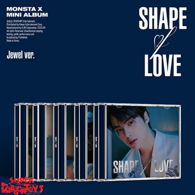 MONSTA X (몬스타엑스) - SHAPE OF LOVE - [JEWEL CASE] - 11TH MINI ALBUM