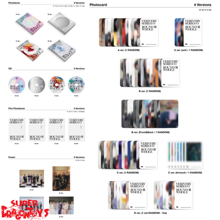 VERIVERY (베리베리) - SERIES O [ROUND 3 : WHOLE] - 1ST ALBUM