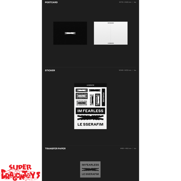 LE SSERAFIM (르세라핌) - FEARLESS - 1ST MINI ALBUM