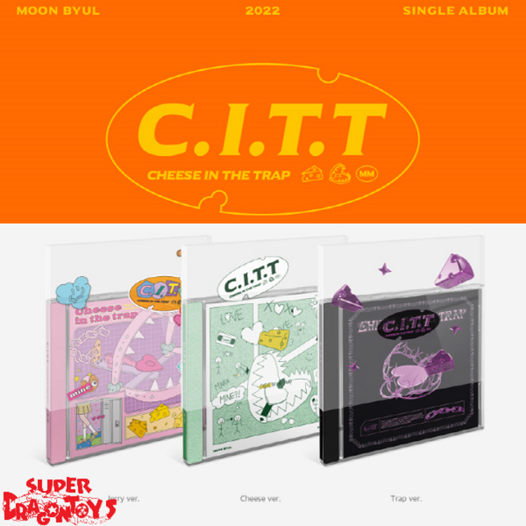 MOON BYUL (문별) [MAMAMOO] - C.I.T.T [CHEESE IN THE TRAP] - 2ND SINGLE ALBUM