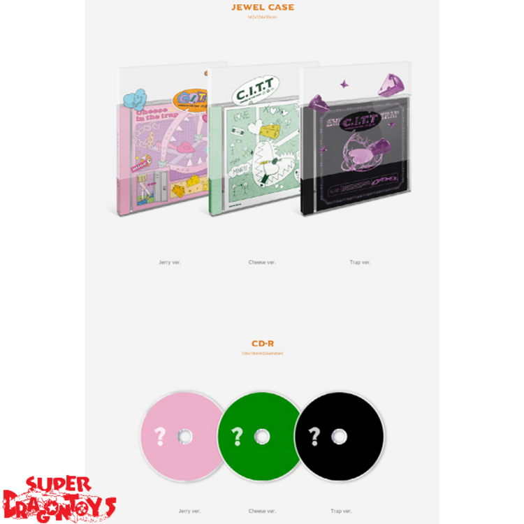 MOON BYUL (문별) [MAMAMOO] - C.I.T.T [CHEESE IN THE TRAP] - 2ND SINGLE ALBUM