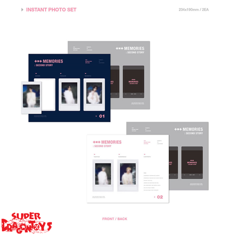 TXT (투모로우바이투게더) - TXT MEMORIES : SECOND STORY - [DIGITAL CODE + PHOTOBOOK] PACKAGE