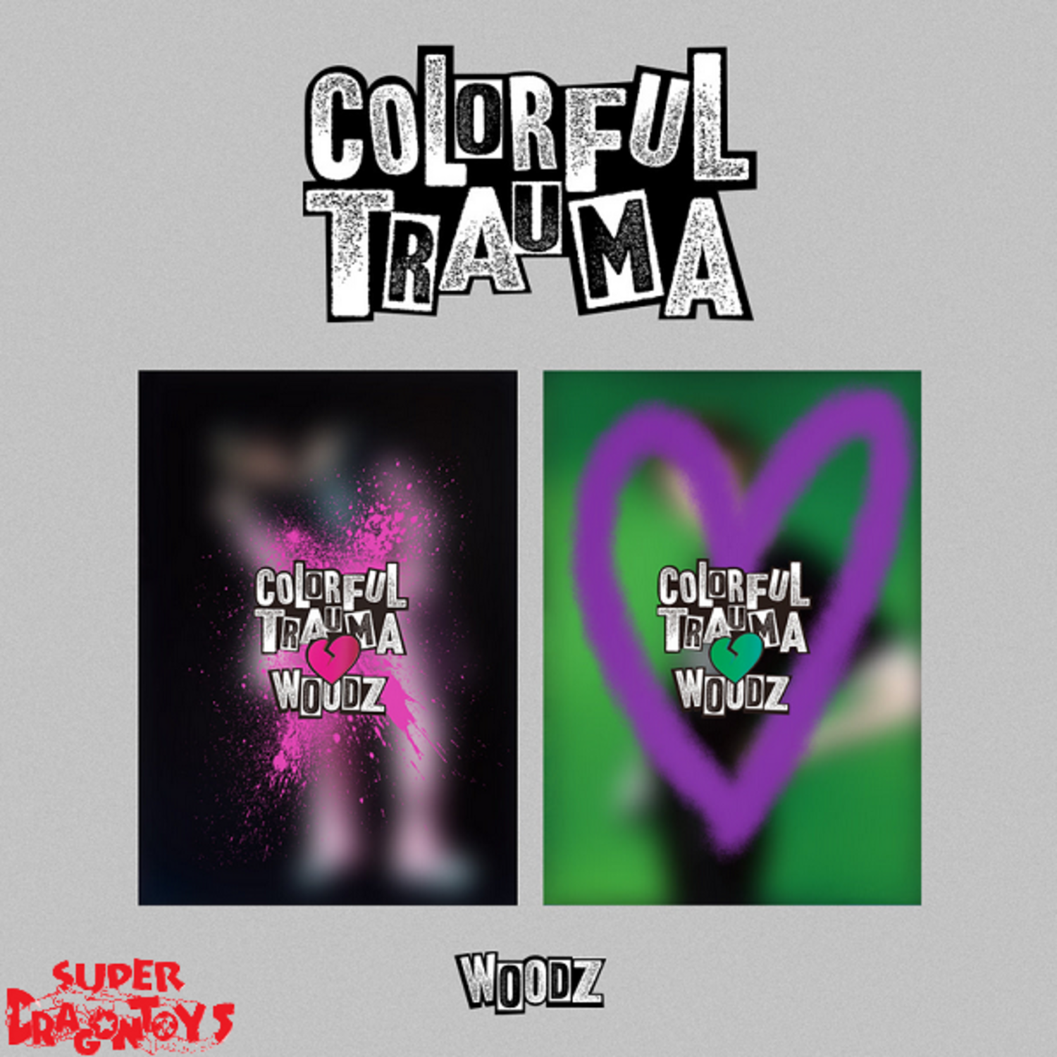 WOODZ (조승연) - COLORFUL TRAUMA - 4TH MINI ALBUM - SUPER DRAGON TOYS