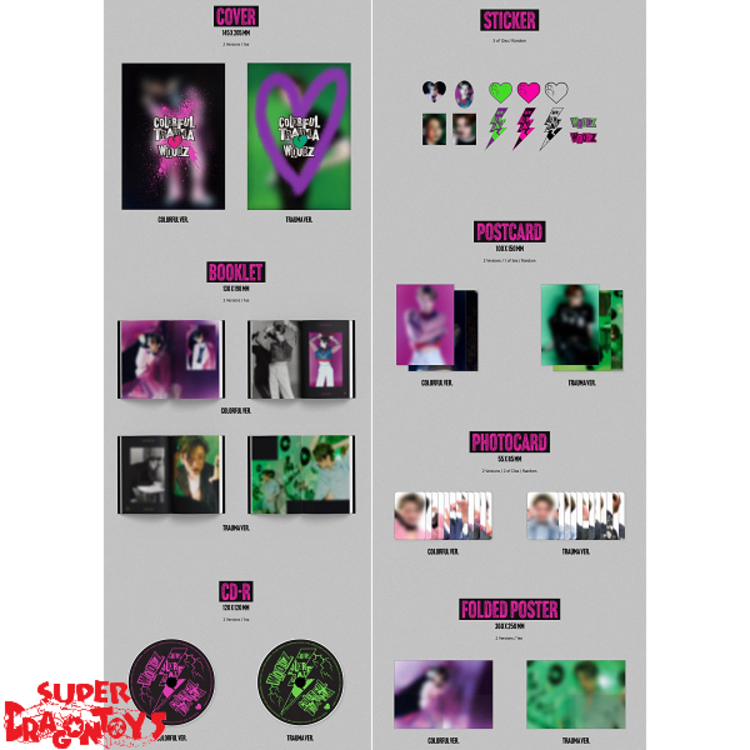 WOODZ (조승연) - COLORFUL TRAUMA - 4TH MINI ALBUM