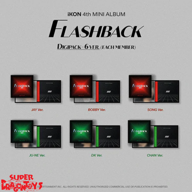 IKON (아이콘) - FLASHBACK - [DIGIPACK VERSION] - 4TH MINI ALBUM