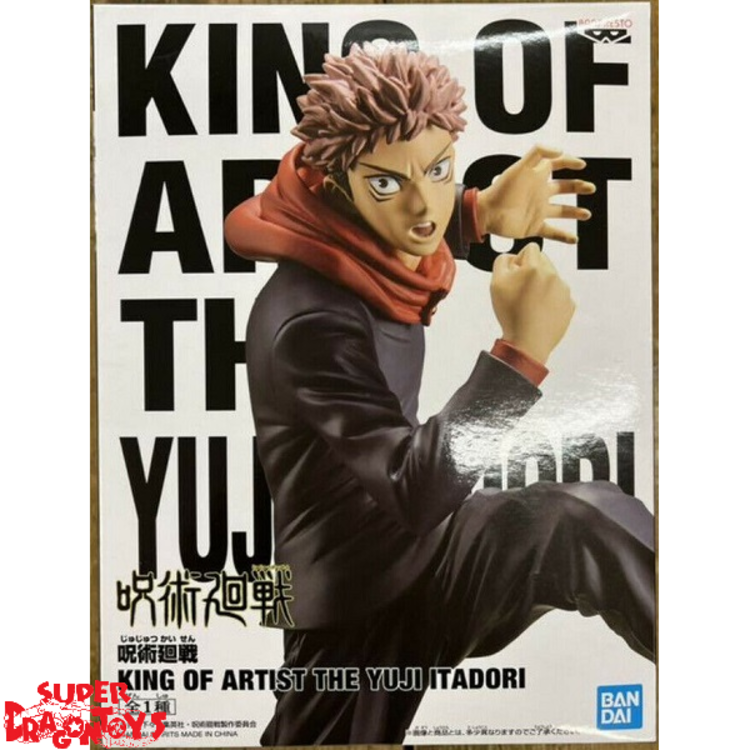BANPRESTO JUJUTSU KAISEN - THE YUJI ITADORI - [KING OF ARTIST] FIGURE