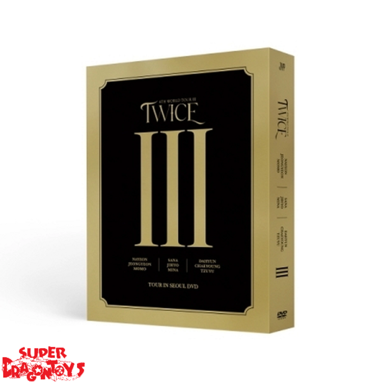 TWICE (트와이스) - 4TH WORLD TOUR III IN SEOUL [CONCERT] - [3DVD + PHOTOBOOK] PACKAGE