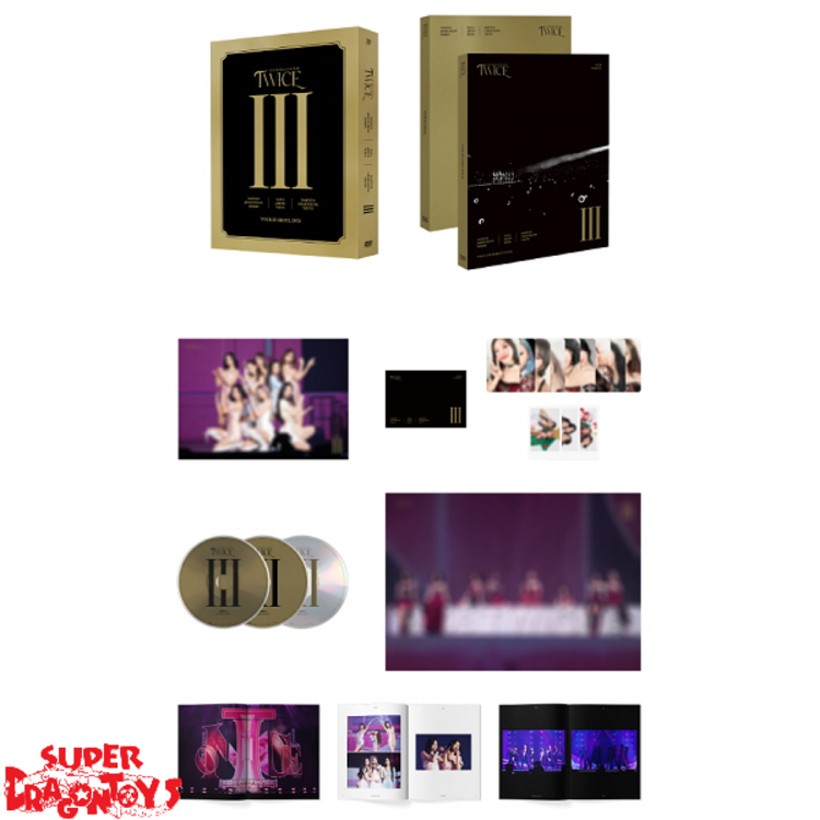 TWICE (트와이스) - 4TH WORLD TOUR III IN SEOUL [CONCERT] - [3DVD + PHOTOBOOK] PACKAGE