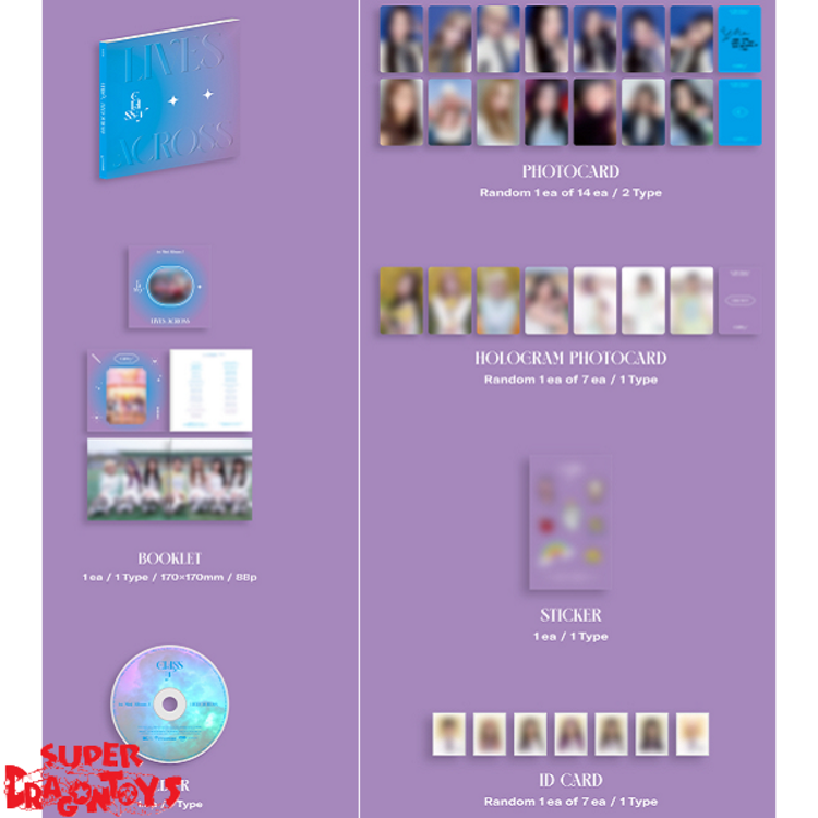 CLASS:Y (클래씨) - LIVES ACROSS - 1ST MINI ALBUM [Z]