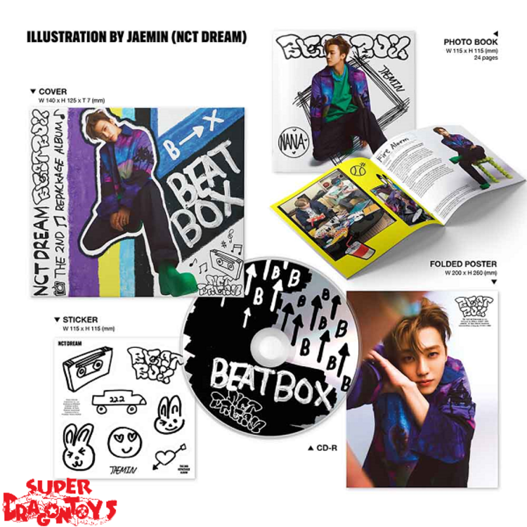 NCT DREAM (엔시티 드림) - BEATBOX - [DIGIPACK VER.] - 2ND [REPACKAGE] ALBUM