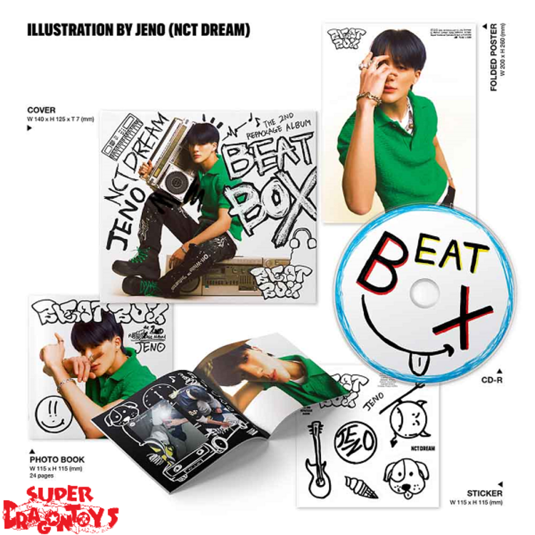 NCT DREAM (엔시티 드림) - BEATBOX - [DIGIPACK VER.] - 2ND [REPACKAGE] ALBUM