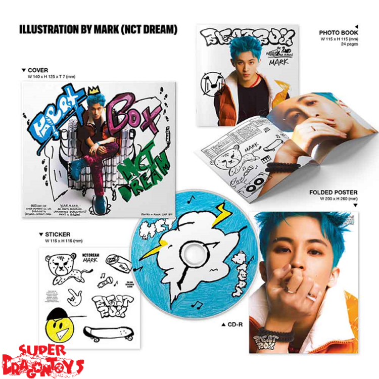 NCT DREAM (엔시티 드림) - BEATBOX - [DIGIPACK VER.] - 2ND [REPACKAGE] ALBUM