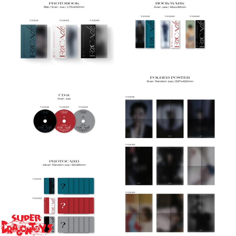 WONHO (원호) - FACADE - 3RD MINI ALBUM