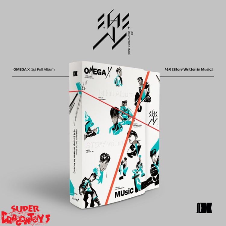 OMEGA X (오메가엑스) - STORY WRITTEN IN MUSIC - 1ST FULL ALBUM + [ON-PACK FOLDED POSTER]