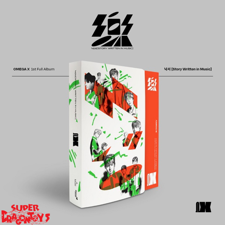 OMEGA X (오메가엑스) - STORY WRITTEN IN MUSIC - 1ST FULL ALBUM + [ON-PACK FOLDED POSTER]