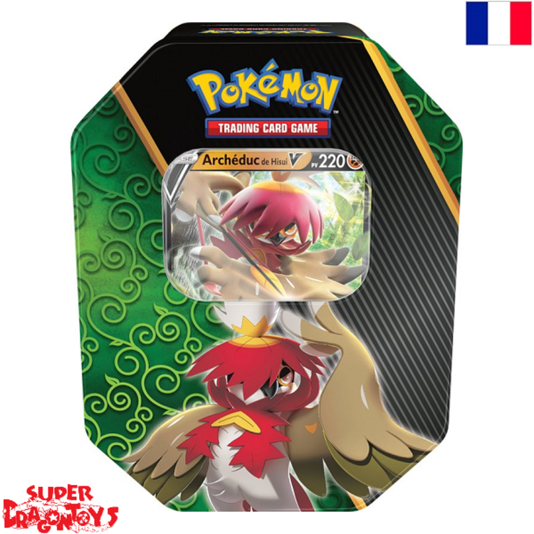 POKEMON TCG - TIN BOX [PUISSANCES DIVERGENTES] "ARCHEDUC DE HISUI V" - EDITION FRANCAISE