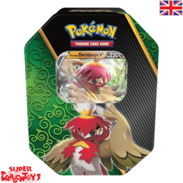 POKEMON TCG - TIN BOX [DIVERGENT POWERS] "HISUIAN DECIDUEYE V" - ENGLISH EDITION