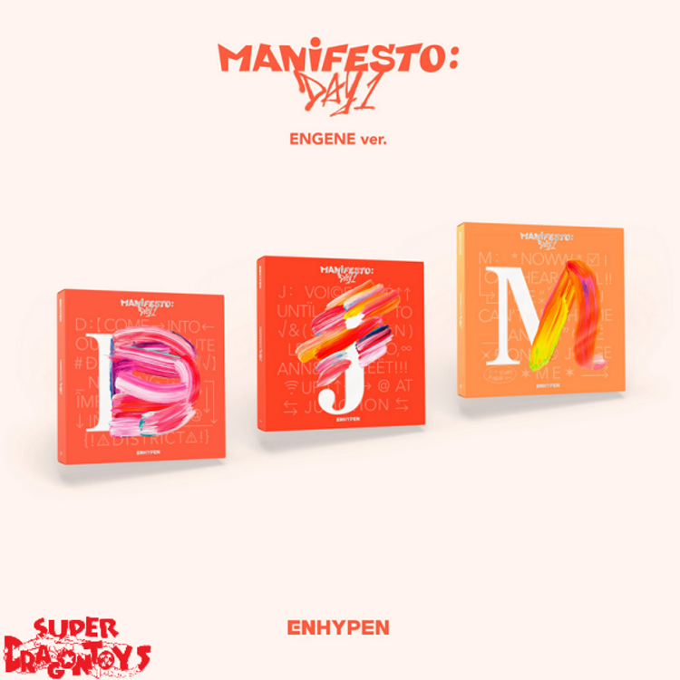 ENHYPEN (엔하이픈) - MANIFESTO : DAY1 - [ENGENE VER. / DIGIPACK] - MINI ALBUM + [ON-PACK FOLDED POSTER]