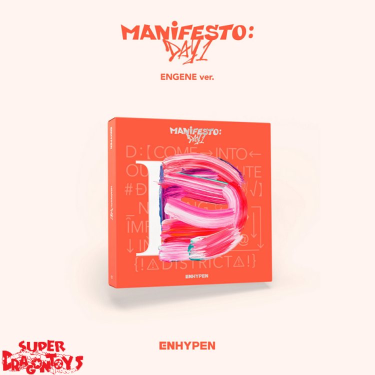 ENHYPEN (엔하이픈) - MANIFESTO : DAY1 - [ENGENE VER. / DIGIPACK] - MINI ALBUM + [ON-PACK FOLDED POSTER]