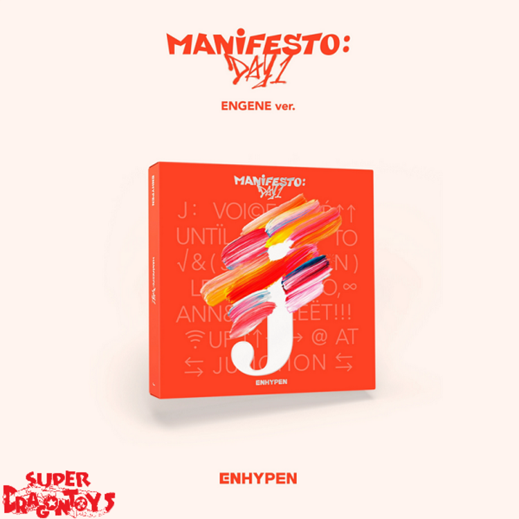 ENHYPEN (엔하이픈) - MANIFESTO : DAY1 - [ENGENE VER. / DIGIPACK] - MINI ALBUM + [ON-PACK FOLDED POSTER]