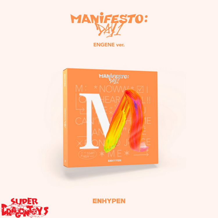ENHYPEN (엔하이픈) - MANIFESTO : DAY1 - [ENGENE VER. / DIGIPACK] - MINI ALBUM + [ON-PACK FOLDED POSTER]