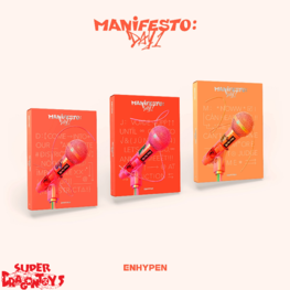 ENHYPEN (엔하이픈) - MANIFESTO : DAY1 - MINI ALBUM + [ON-PACK FOLDED POSTER]