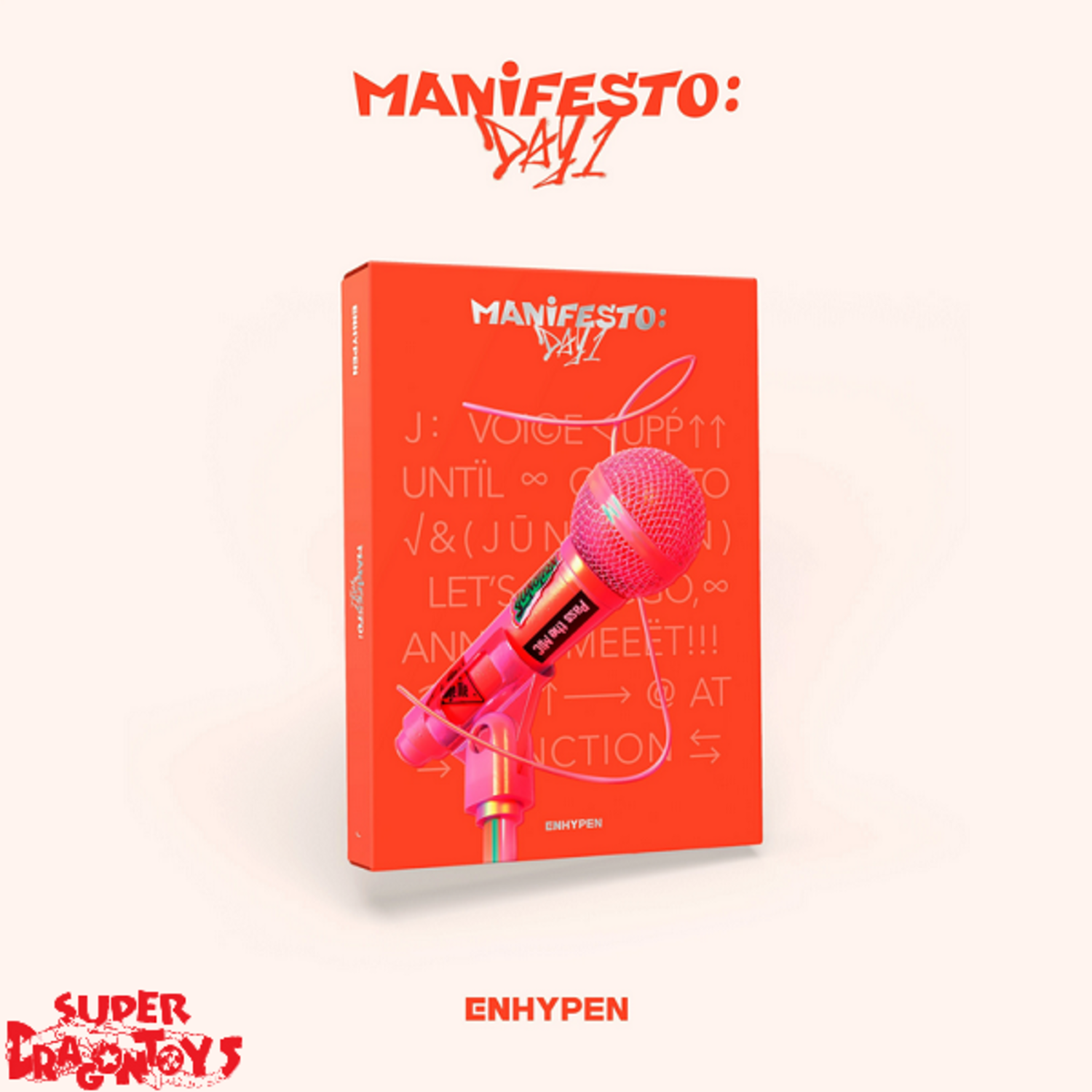 ENHYPEN (엔하이픈) - MANIFESTO : DAY1 - MINI ALBUM + [ON-PACK