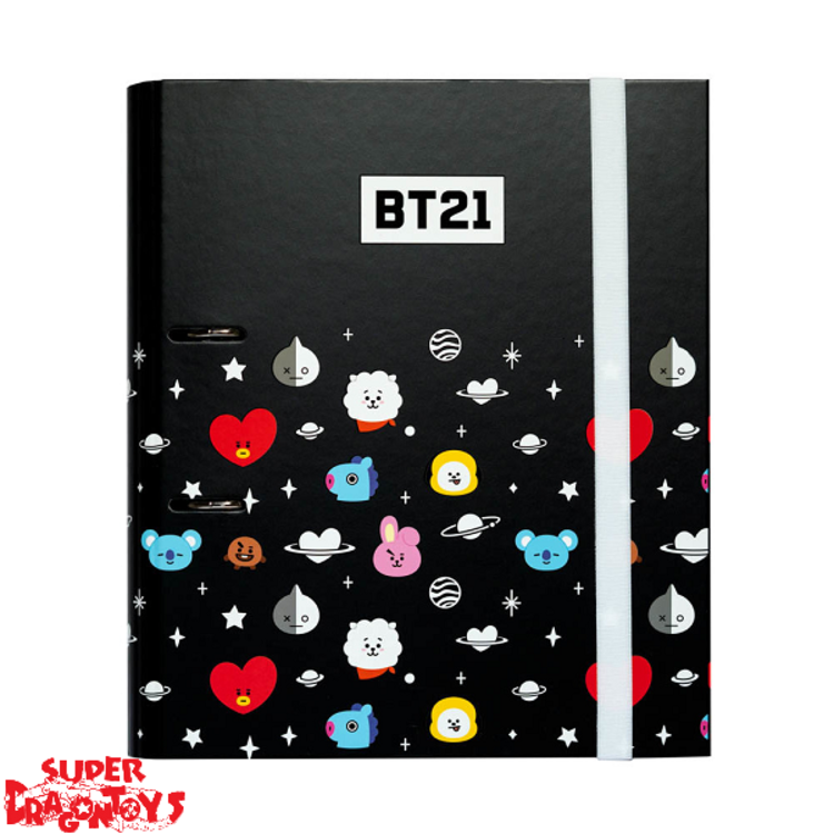 BTS - CLASSEUR DEUX ANNEAUX  "GROUPE" - BT21 COLLECTION