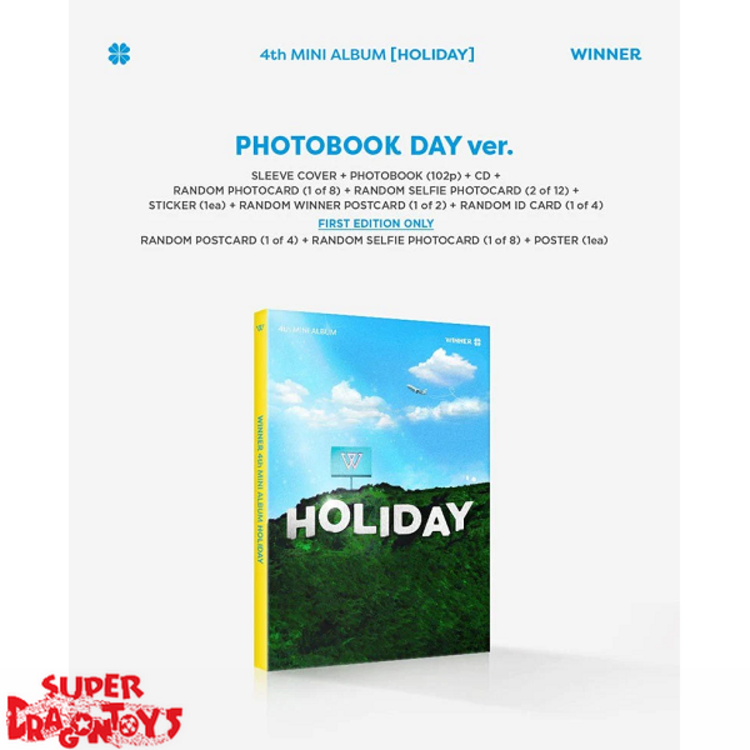 WINNER (위너) - HOLIDAY - 4TH MINI ALBUM
