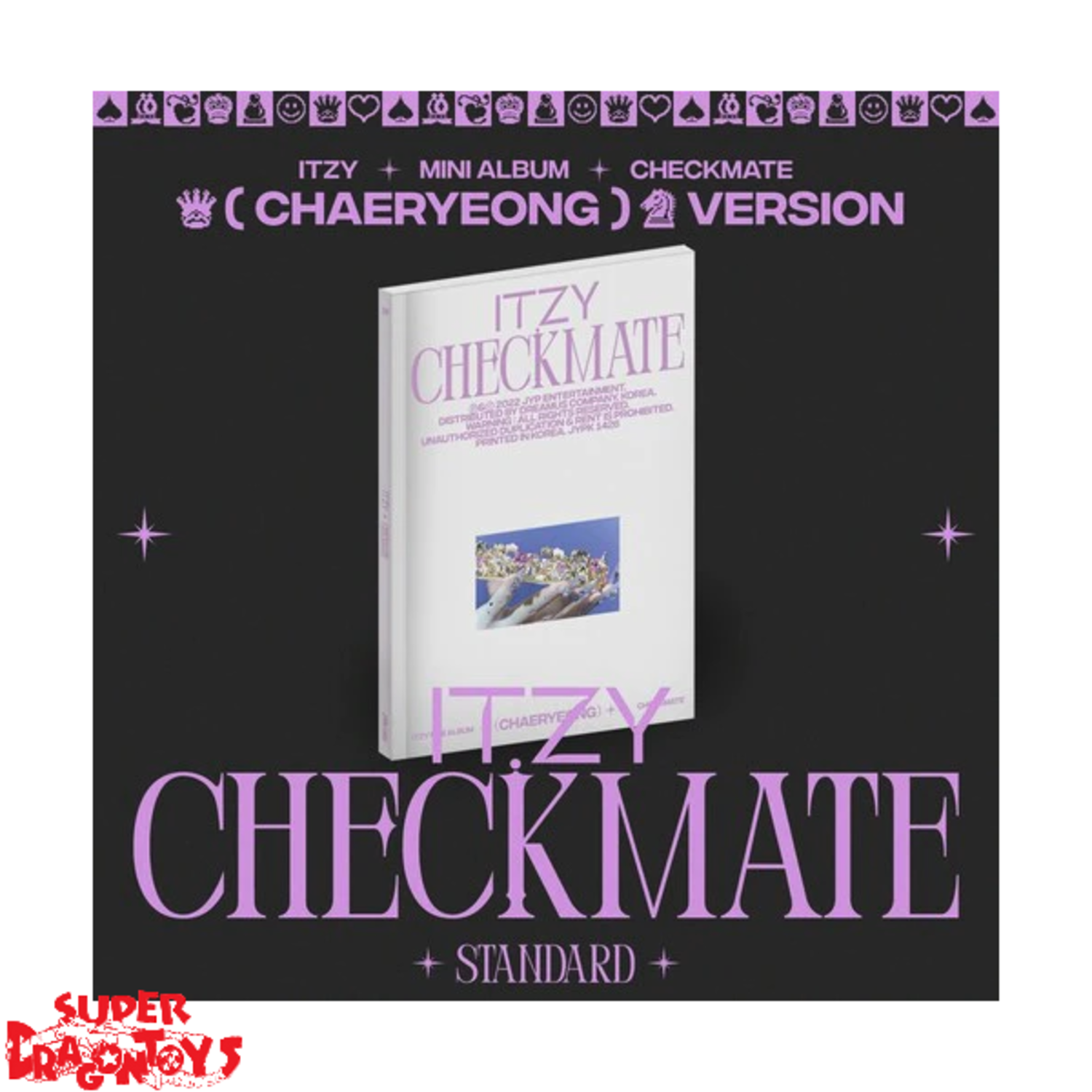 Yuna - Official Poster ITZY Mini Album Checkmate Kpop