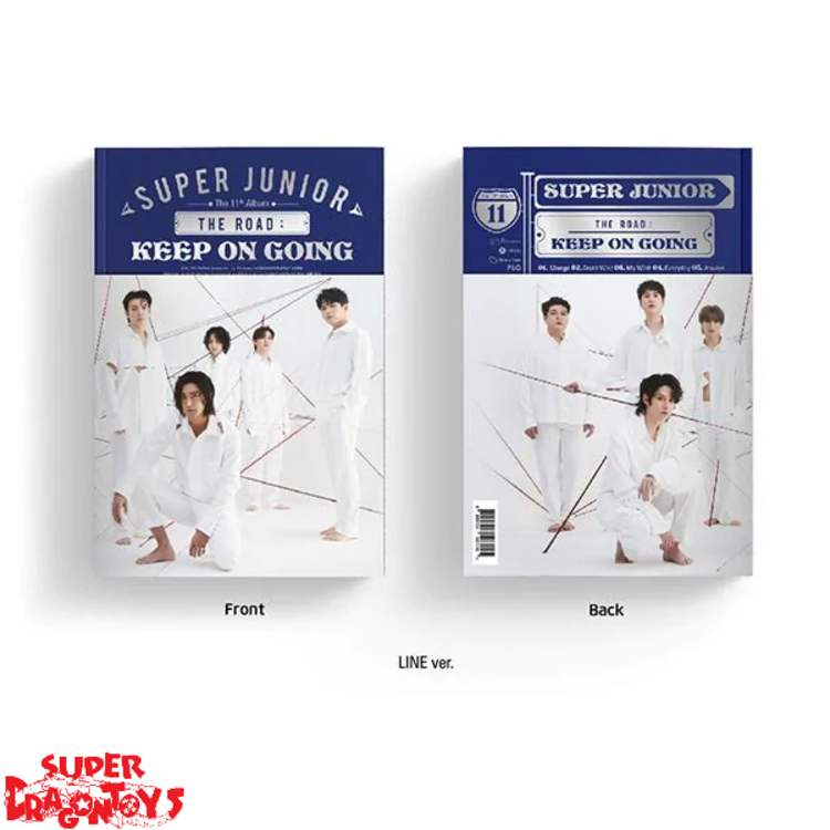 SUPER JUNIOR (슈퍼주니어) - THE ROAD : KEEP ON GOING - 11TH ALBUM
