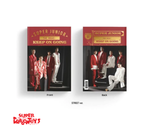 SUPER JUNIOR (슈퍼주니어) - THE ROAD : KEEP ON GOING - 11TH ALBUM